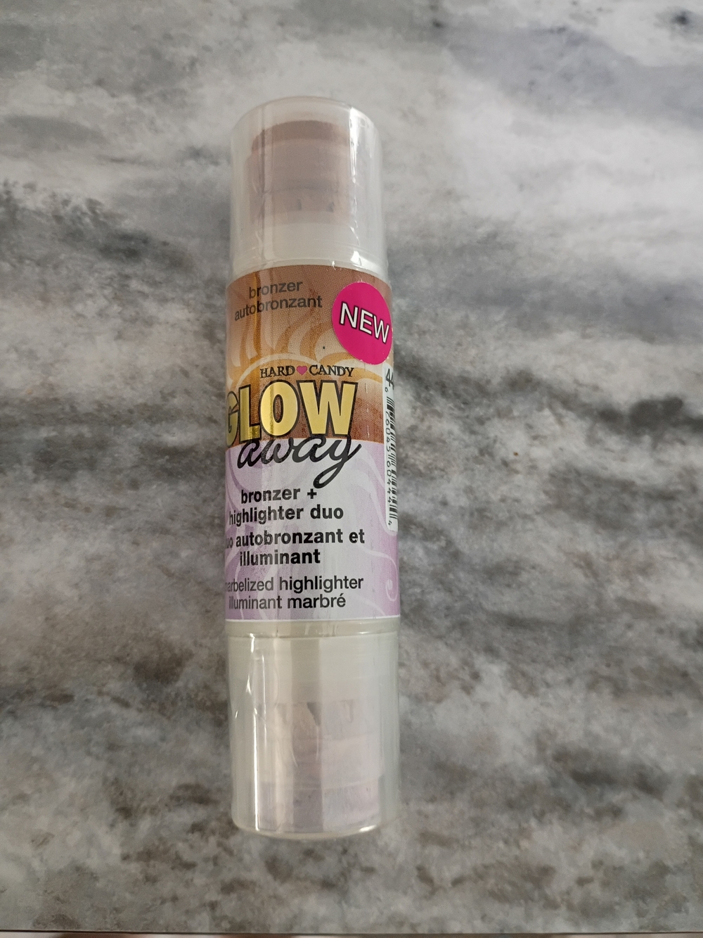 Hard Candy Bronzer & Highlighter Duo - Peach, Gold
